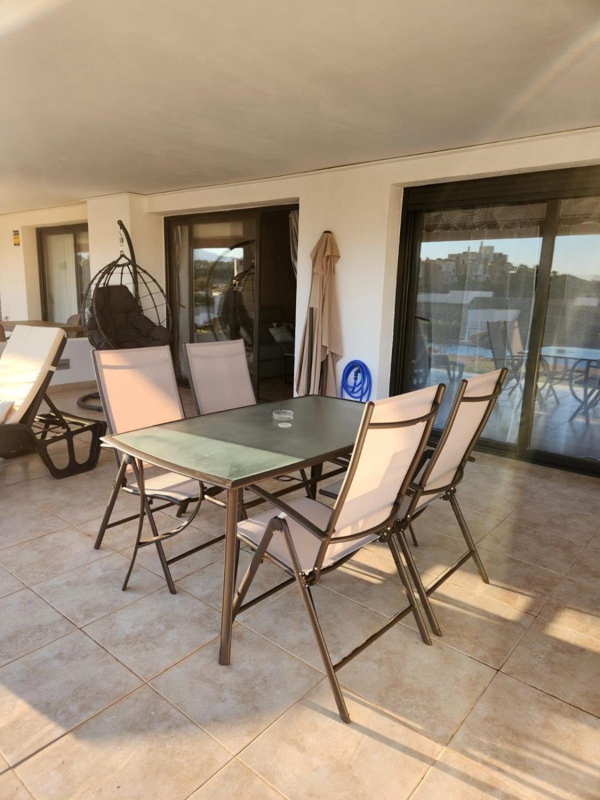 Bajo Con Vistas A La Piscina En Valle Del Este Golf Vera Exterior foto